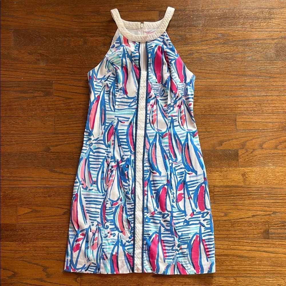 Lilly Pulitzer Pearl Shift Red Right Return